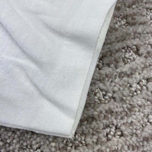 Vintage Stedman Made in USA Polo Shirt Men XL White Polo Classic Hawaii 80s - Picture 4 of 10